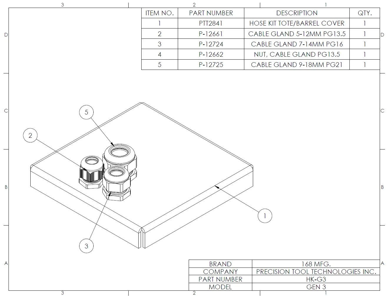 Coolant Tote/Barrel Entry Adapter